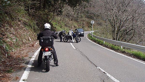 転倒のハプニング